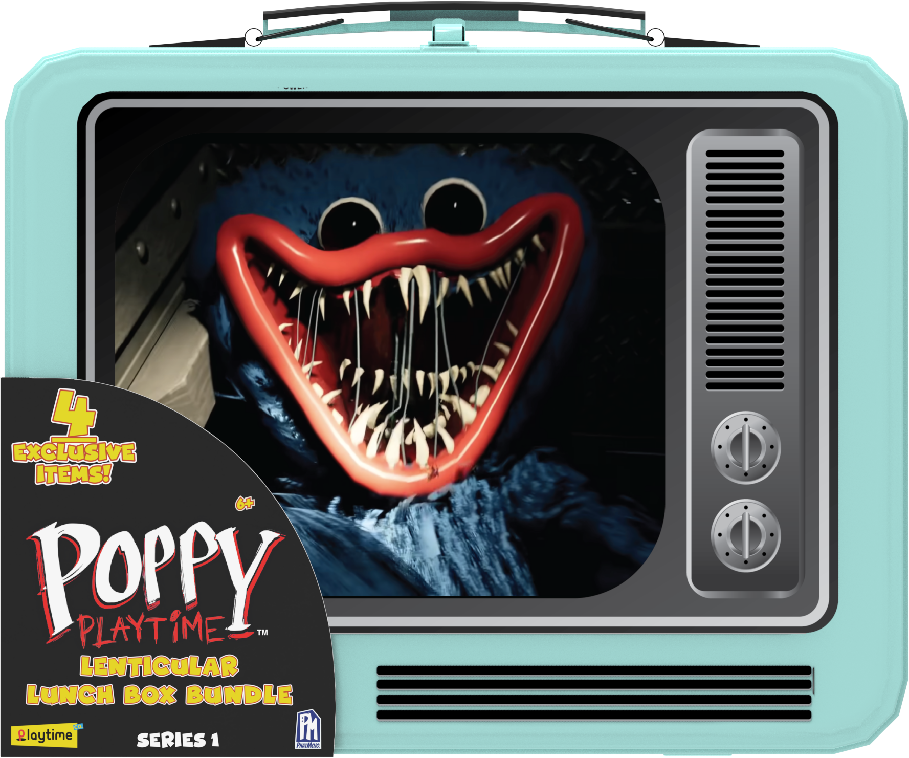 Poppy Playtime Lenticular Lunch Box Bundle
