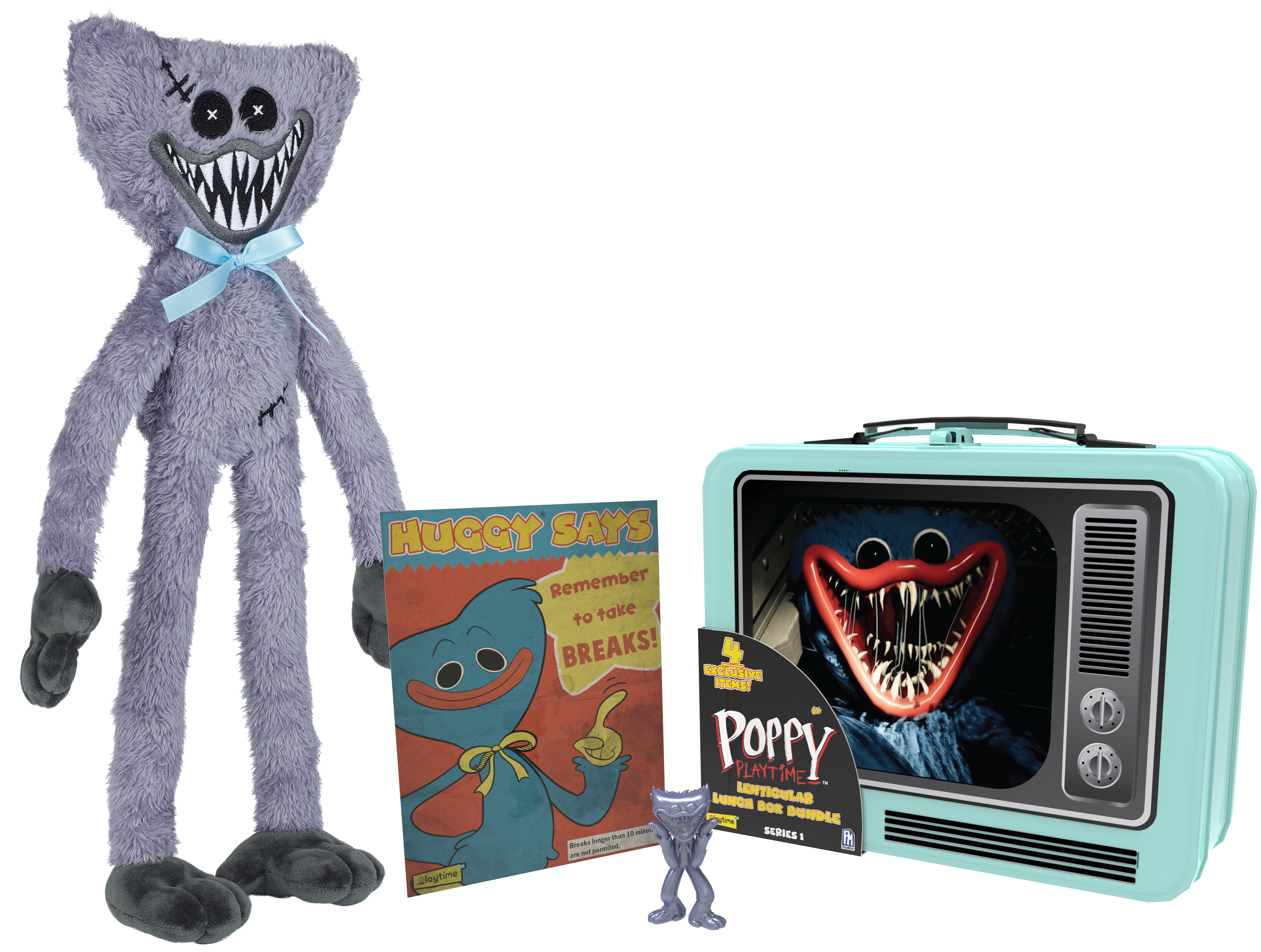 Poppy Playtime Lenticular Lunch Box Bundle