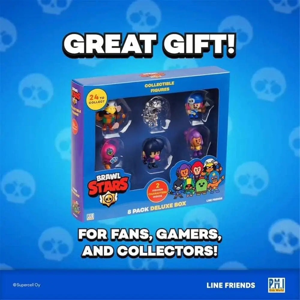 Brawl Stars Figure 8pack Deluxe Box 2Inches