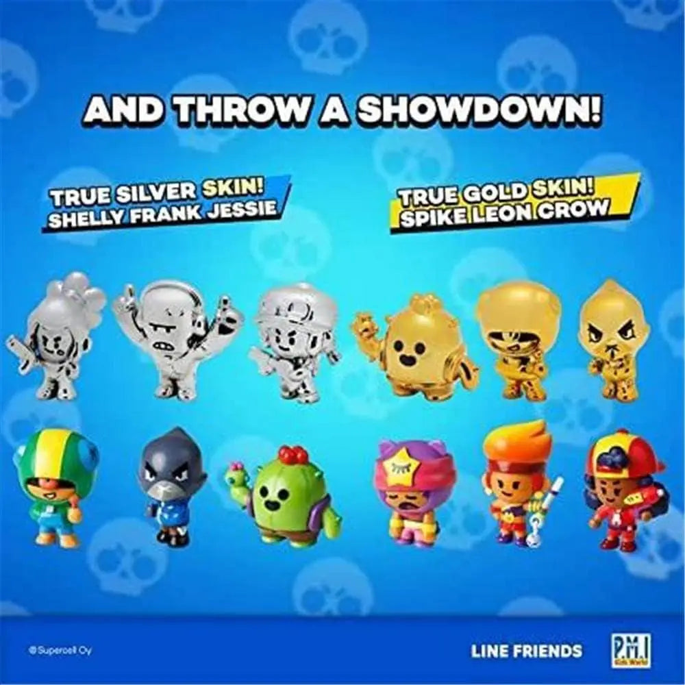 Brawl Stars Figure 12pack Deluxe Box 2Inches