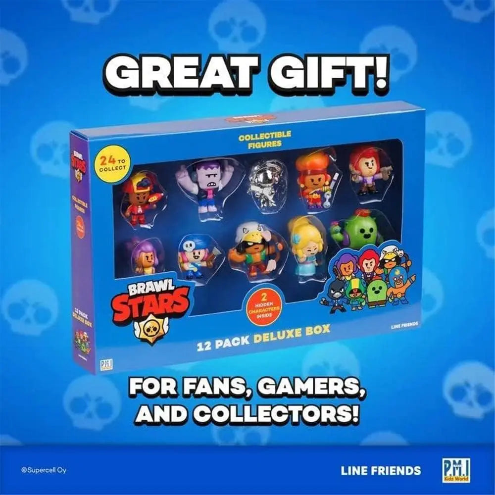 Brawl Stars Figure 12pack Deluxe Box 2Inches