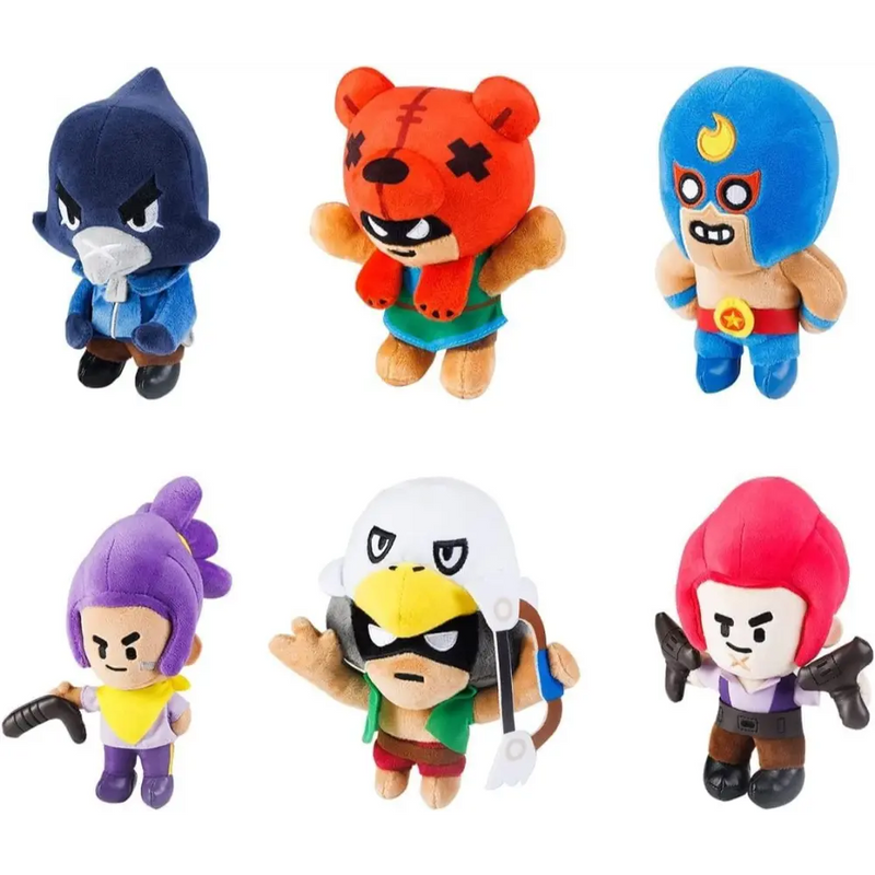 Brawl Stars Plush 6 Inch Assortment
