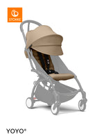 Stokke YOYO3 Black Frame & 6+ Toffee Bundle