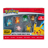 Pokemon Battle Action Figure Multi 6 Pack Assortment