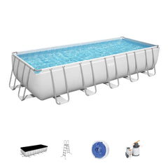 Bestway Powersteel Rectangular Poolset 640 x 274 x 132