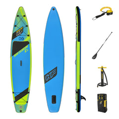 Bestway Hydroforce Aqua Excursion Stand Up Paddle Surfing Board Set 381 x 79 x 15cm