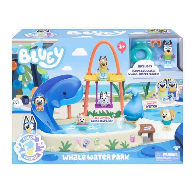 Bluey Color Change Whale Island Playset
