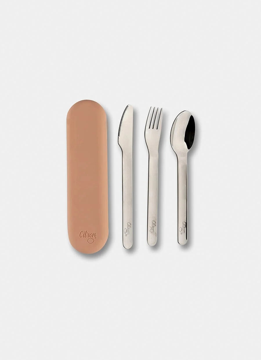 Citron Stainless Steel Cutlery Set Blush