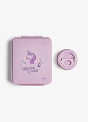 Citron Stormy Unicorn Magic Grand Lunch Box with Insulated Food Jar