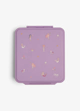 Citron Mermaid Grand 4-Compartment Lunch Box with Insulated Food Jar