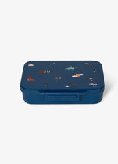 Citron Dino Tritan 4-Compartment Lunch Box