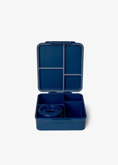 Citron Dino Grand 4-Compartment Lunch Box with Insulated Food Jar