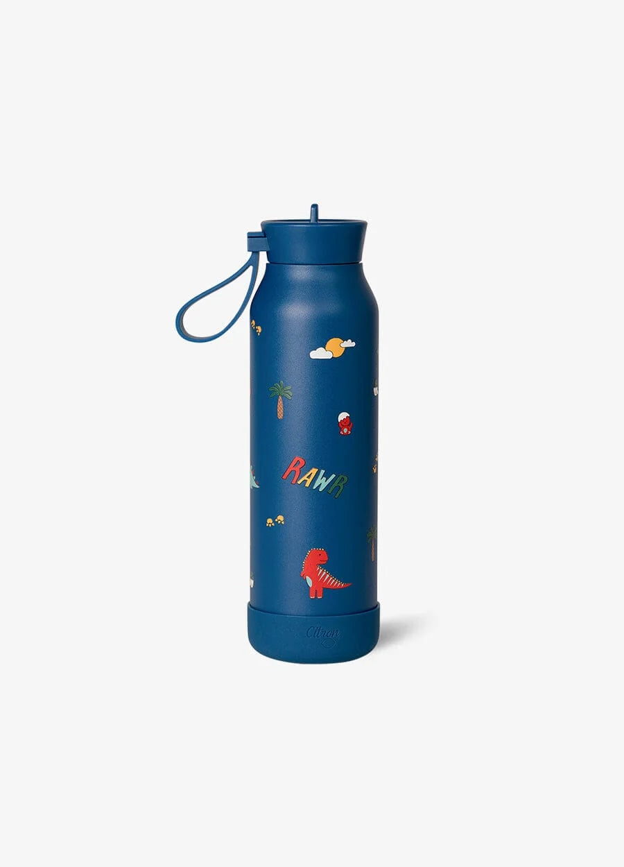 Citron Dino Water Bottle - 500 ml