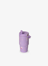 Citron Mermaid Insulated Stainless Steel Tumbler with Handle - 600 ml