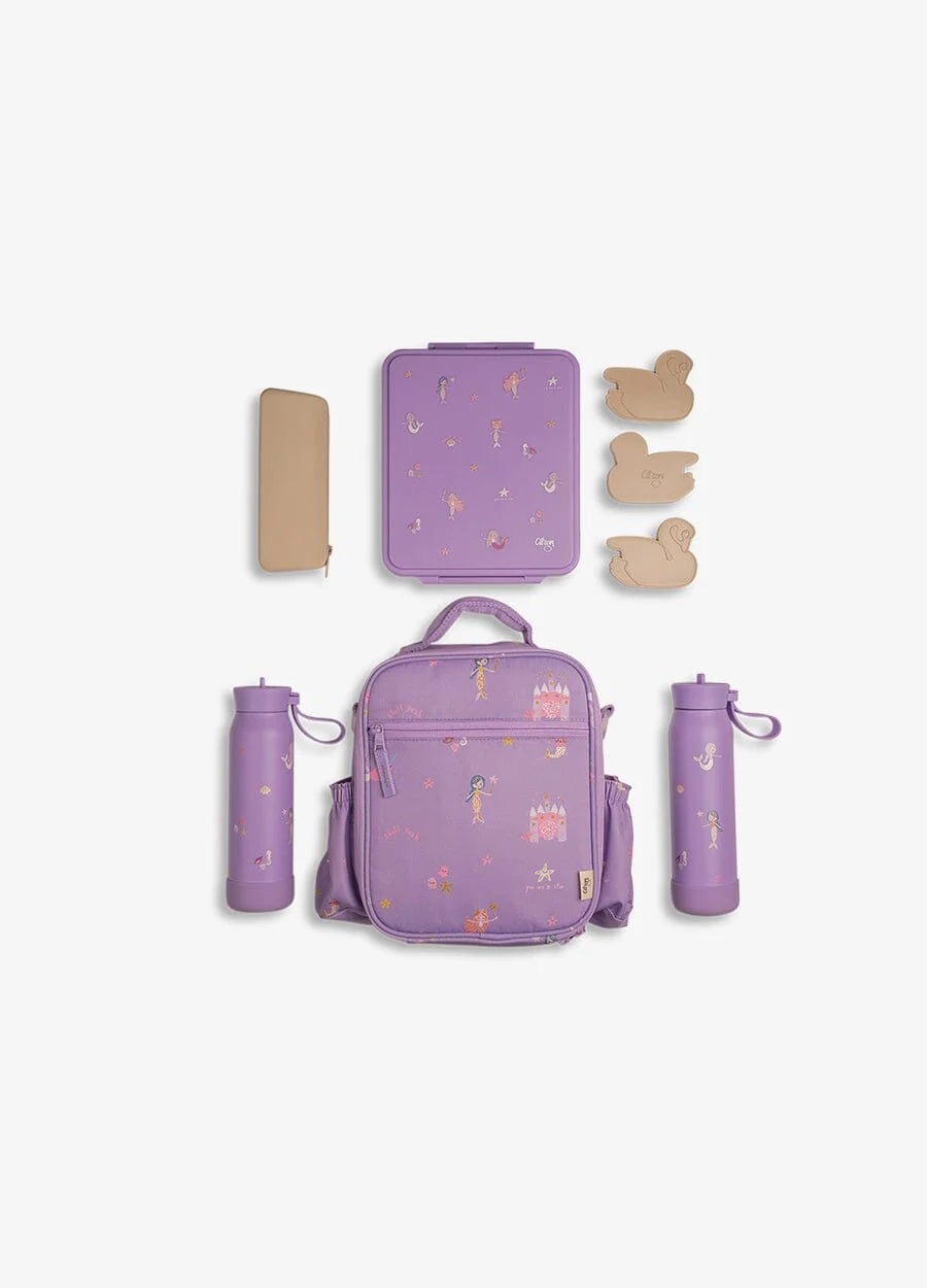 Citron Mermaid Classic Thermal Insulated Lunch Bag for Kids