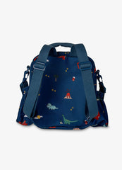Citron Dino Blue Classic Thermal Insulated Lunch Bag for Kids