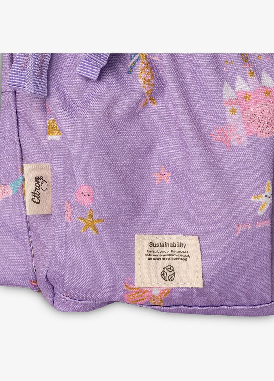 Citron Mermaid Medium Backpack for Kids