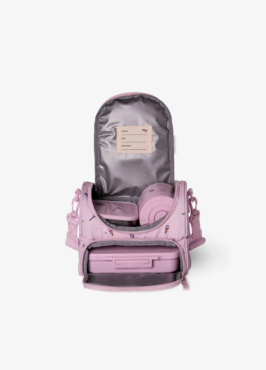 Citron Stormy Unicorn 2-Layer Insulated Lunch Bag for Kids