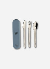 Citron Spaceship Stainless Steel 3-Piece Cutlery Set