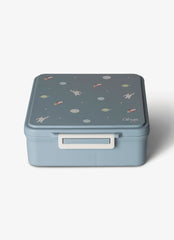 Citron Spaceship Grand Compartment Lunch Box with Food Jar