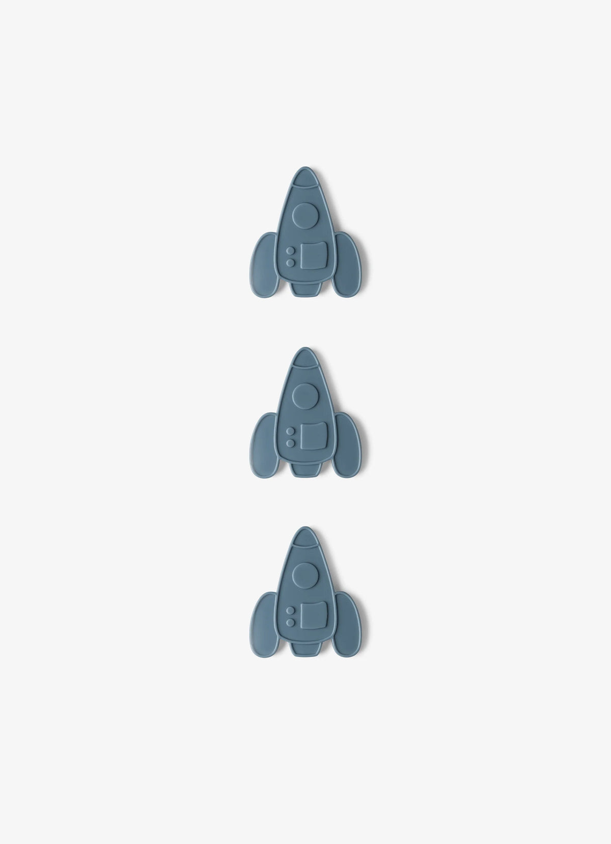 Citron Spaceship Reusable Ice Packs - Set of 3 for Lunch Boxes & Coolers