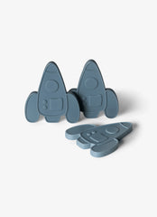 Citron Spaceship Reusable Ice Packs - Set of 3 for Lunch Boxes & Coolers