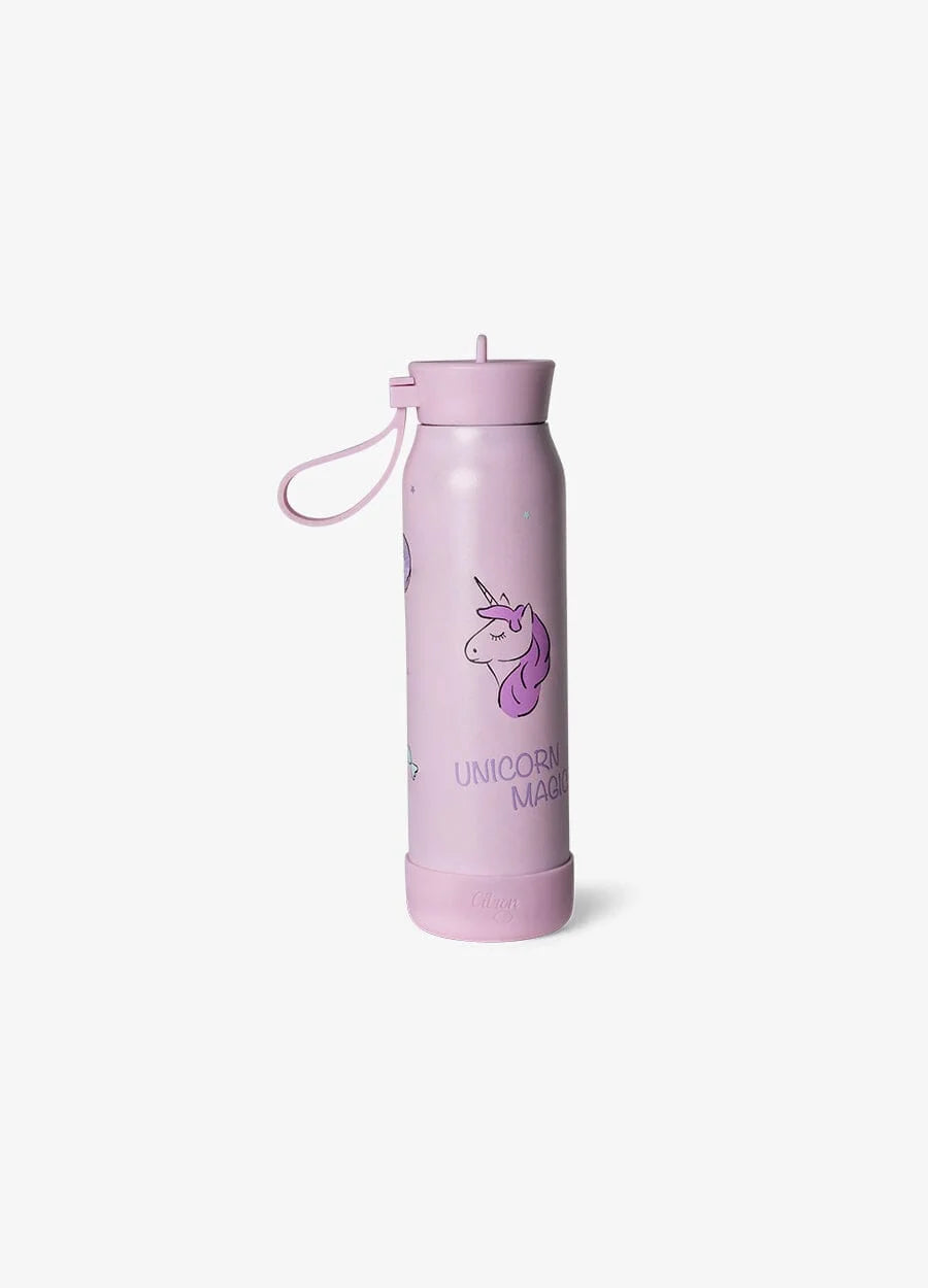 Citron Unicorn Magic Water Bottle - Small Size