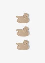 Citron Swan Reusable Ice Packs - Set of 3 for Lunch Boxes & Coolers