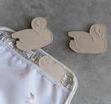 Citron Swan Reusable Ice Packs - Set of 3 for Lunch Boxes & Coolers