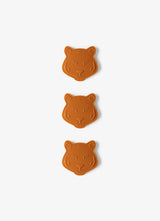 Citron Tiger Reusable Ice Packs - Set of 3 for Lunch Boxes & Coolers
