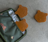 Citron Tiger Reusable Ice Packs - Set of 3 for Lunch Boxes & Coolers