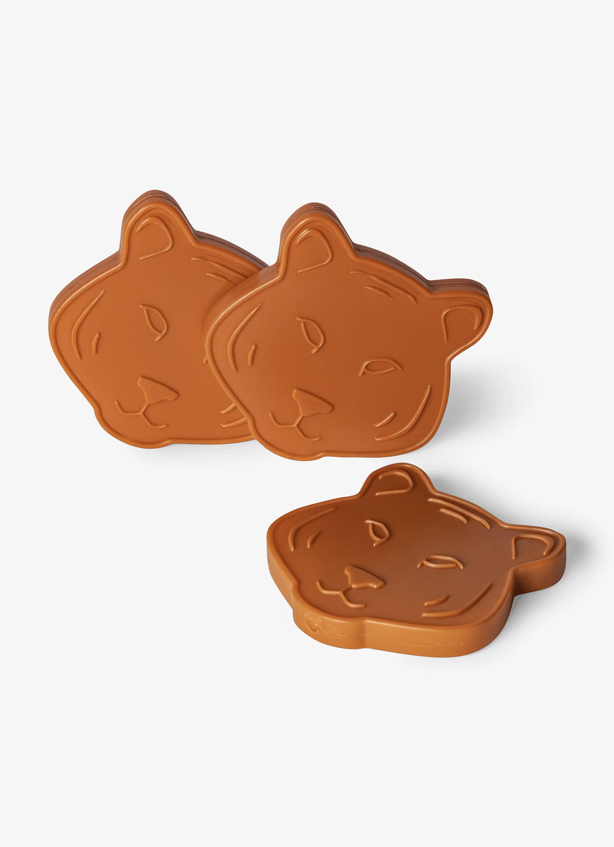 Citron Tiger Reusable Ice Packs - Set of 3 for Lunch Boxes & Coolers