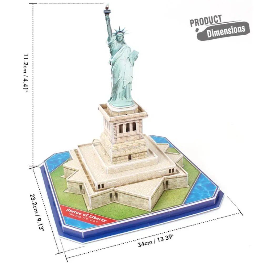 3D Puzzle Statue Of Liberty 39-Piece