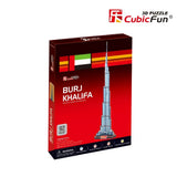 3D Puzzle Burj Khalifa 92-pieces UAE