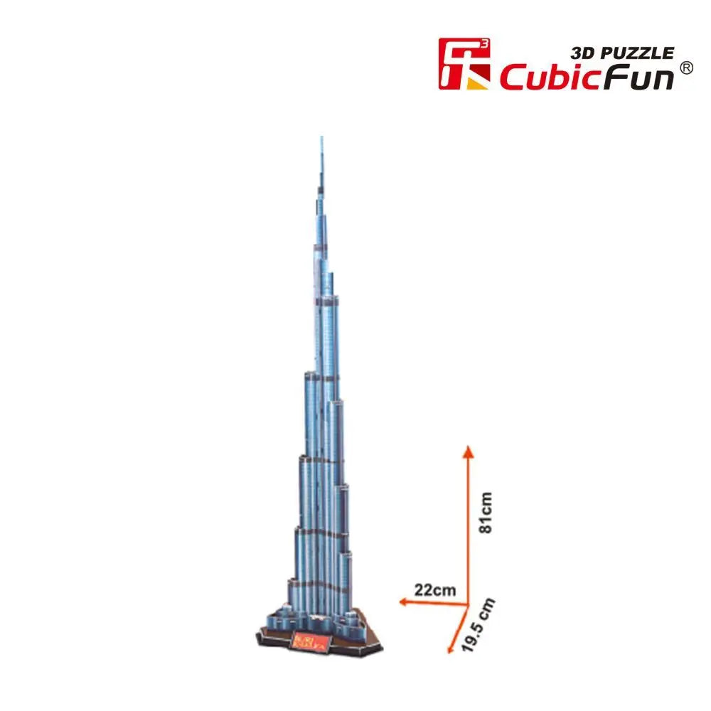 3D Puzzle Burj Khalifa 92-pieces UAE