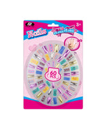 Power Joy GlamGlam Nails 60-Piece Nail Art Set for Kids
