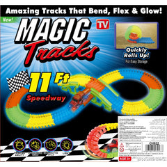 Power Joy Magic Track 220-pieces 11Ft Battery Operated