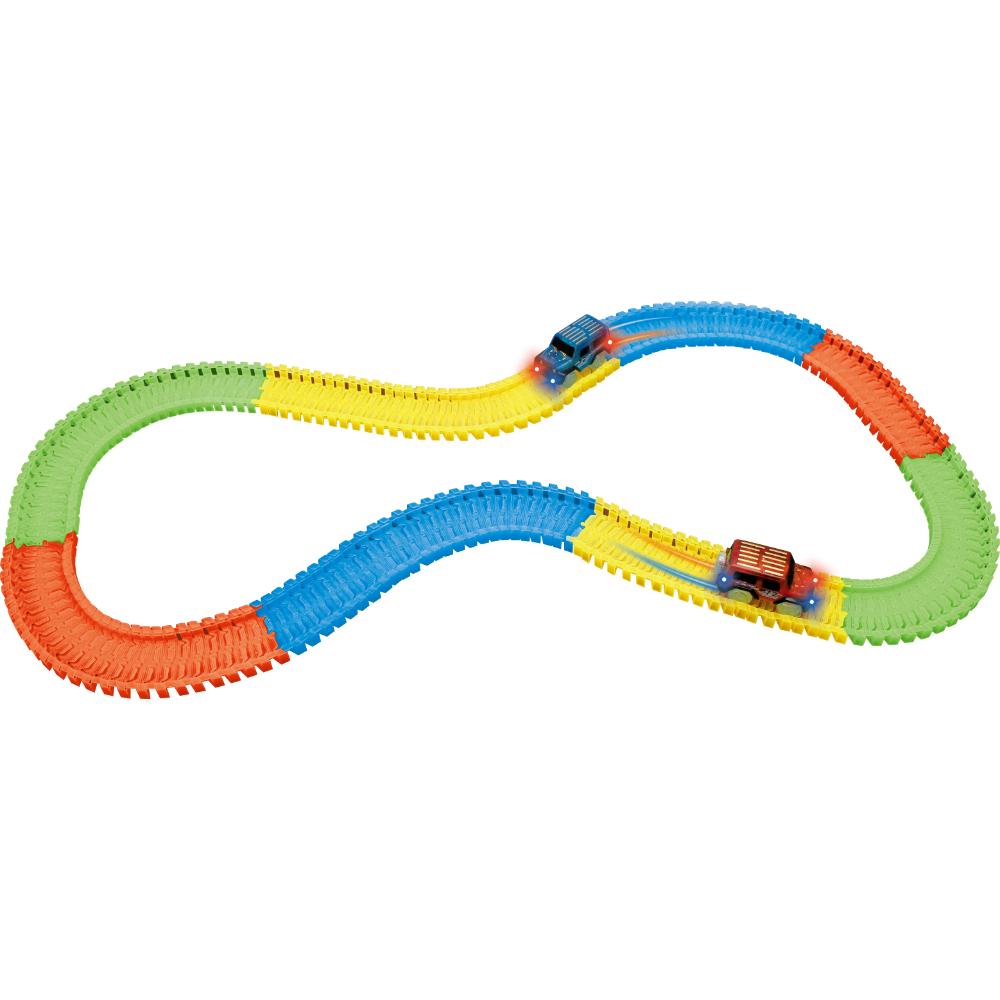 Power Joy Magic Track 220-pieces 11Ft Battery Operated