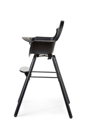 Childhome Evolu 2 Chair 2 in 1 + Bumper Black