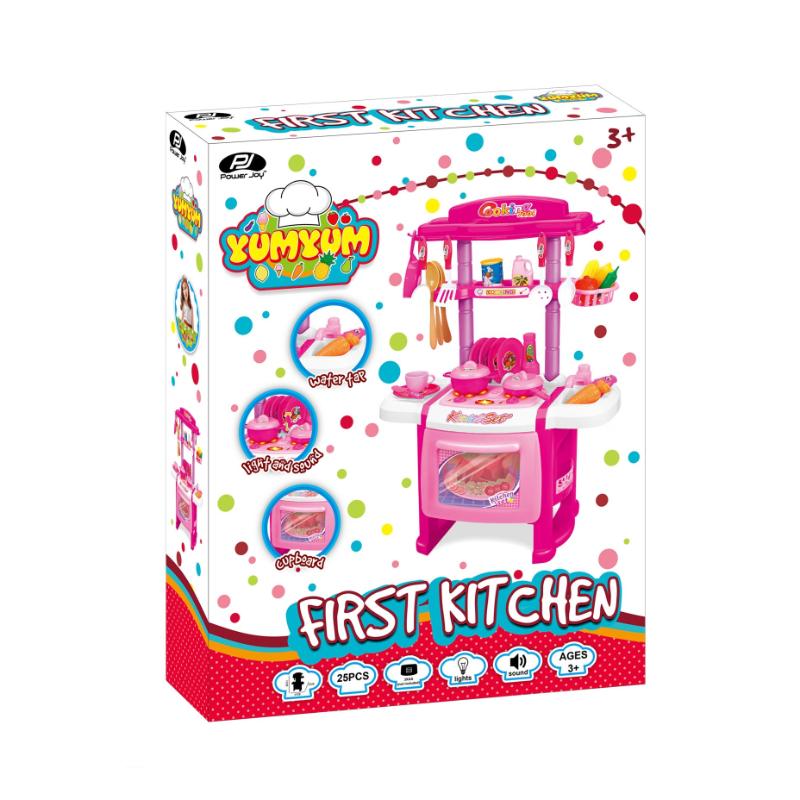 Power Joy Yumyum First Kitchen Battery Operated Playset for Kids