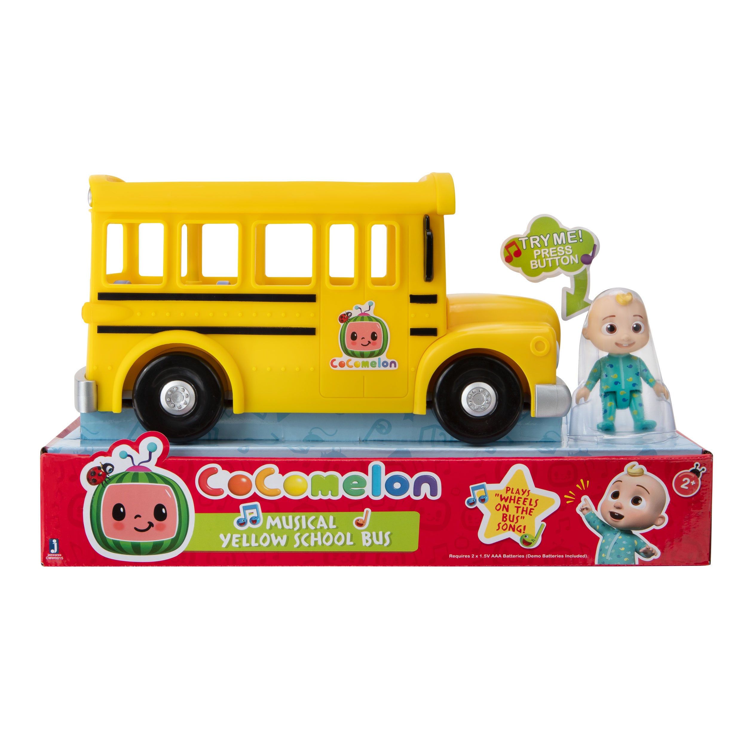 Cocomelon Feature Vehicle School Bus