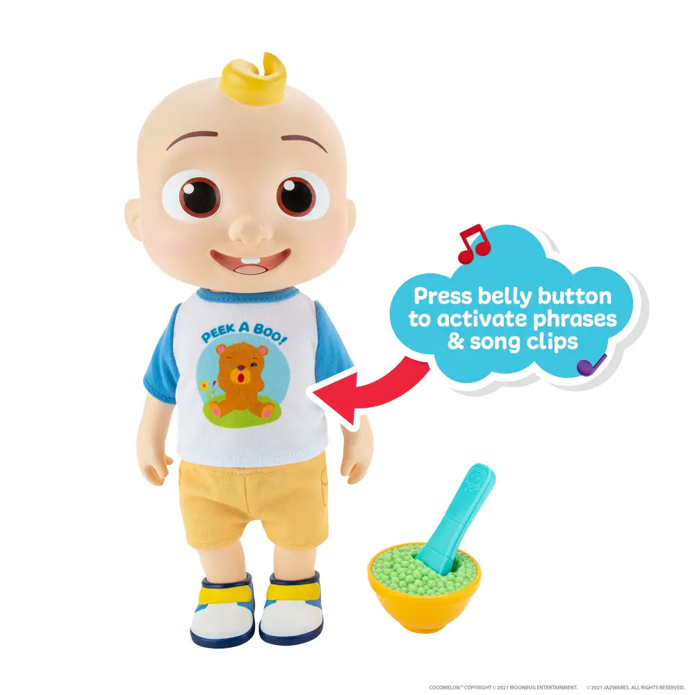 Cocomelon Doll Roto Deluxe Interactive JJ