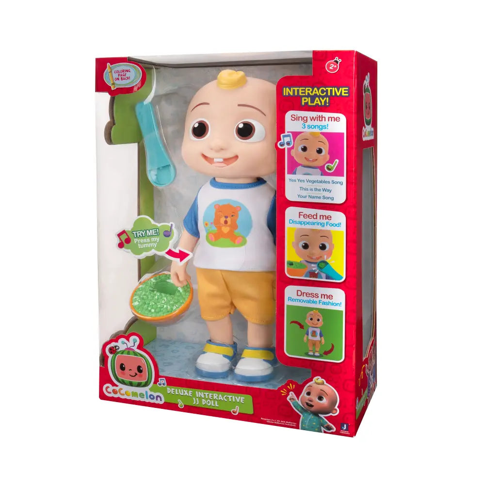 Cocomelon Doll Roto Deluxe Interactive JJ