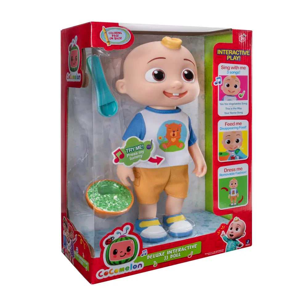 Cocomelon Doll Roto Deluxe Interactive JJ