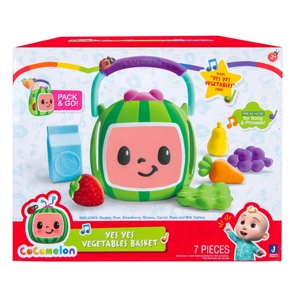 Cocomelon Yes Yes Vegetable Basket
