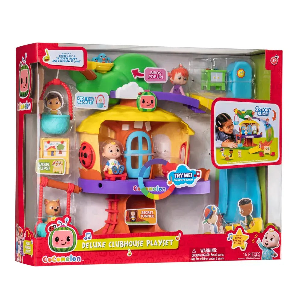 Cocomelon Deluxe Clubhouse Playset B/O