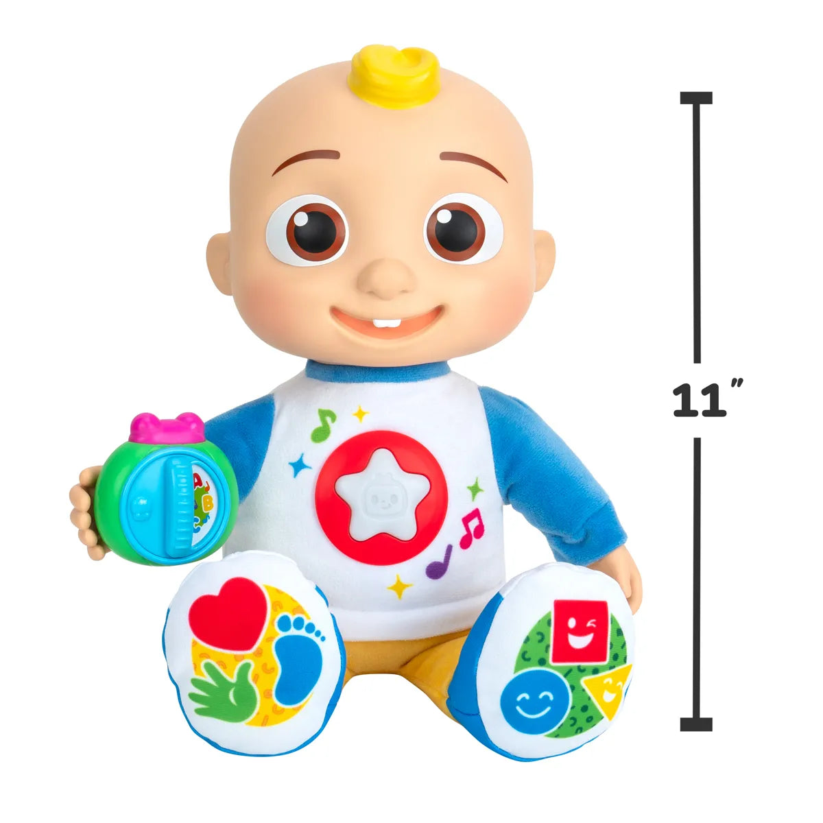 Cocomelon Doll Discover N Play JJ 11 inch