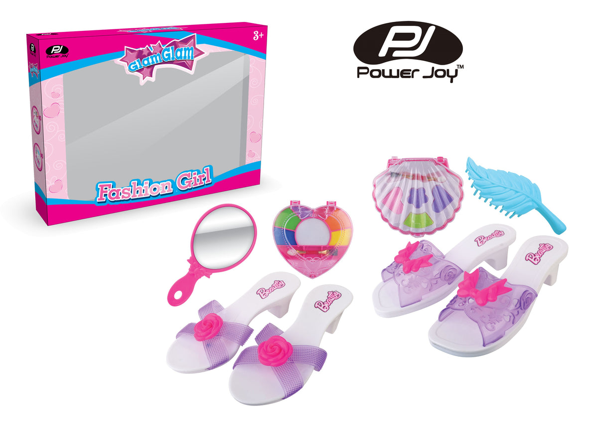 Power Joy GlamGlam Fashion Set Pretend Play Accessories for Girls - Assorted Designs