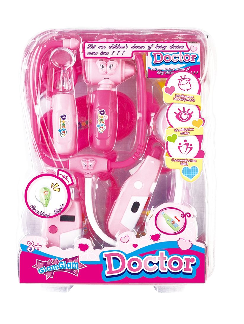 Power Joy GlamGlam Doctor Play Set Battery Operated, Assorted Colours