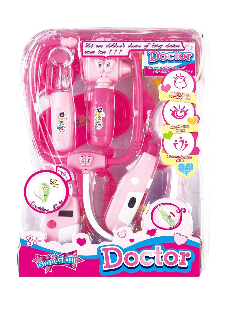 Power Joy GlamGlam Doctor Play Set Battery Operated, Assorted Colours